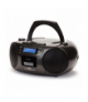 Boombox z DAB +, przenośny odtwarzacz CD/MP3/USB/TAPE/BT z radiem FM PLL, BBTC-660DAB/BK AIWA 8435256897715