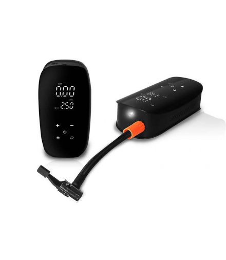 Elektryczna pompka rowerowa, samochodowa kompresor z funkcją power bank LTC LCD 6000mAH LXKP3