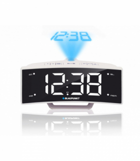 Radiobudzik, projektor, USB, Blaupunkt CRP7WH
