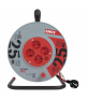 Przedłużacz bębnowy 25 m / 4 gniazda / czerwony / PVC / 230 V / 1,5 mm2 EMOS P19425