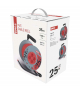 Przedłużacz bębnowy 25 m / 4 gniazda / czerwony / PVC / 230 V / 1,5 mm2 EMOS P19425