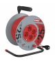 Przedłużacz bębnowy 25 m / 4 gniazda / czerwony / PVC / 230 V / 1,5 mm2 EMOS P19425