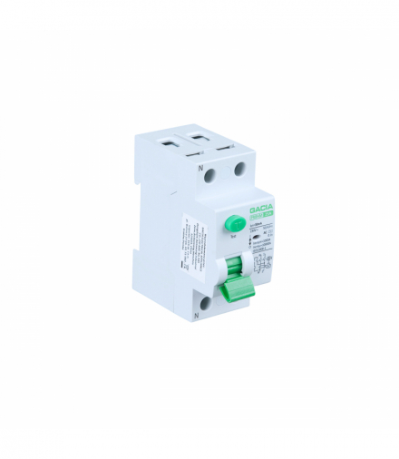 Wyłącznik różnicowoprądowy RCCB 10kA 40A,30mA,2pola typ AC GACIA