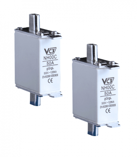 Wkładka topikowa przemysłowa zwłoczna WT-00C/gG 160A gG/gL VCX