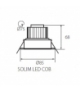 SOLIM LED COB 5W-WW Ścienno-sufitowa oprawa punktowa LED Kanlux 23762