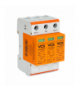 Ogranicznik przepięć fotowoltaiczny DC B+C 3P 1200V (T1+T2) 7kA PV VCX