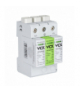 Ogranicznik przepięć fotowoltaiczny DC B+C 3P 1200V (T1+T2) 5kA PV30 (iskiernikowy) VCX