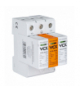 Ogranicznik przepięć fotowoltaiczny DC B+C 3P 1200V (T1+T2) 14kA PV30 (iskiernikowy) VCX
