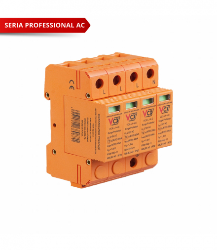 Ogranicznik przepięć C 4P (T2) Professional, AC VCX
