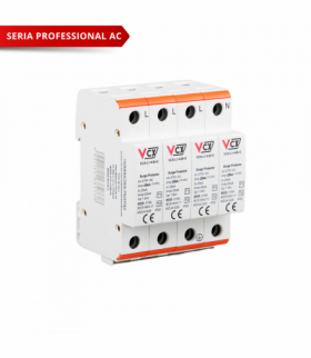 Ogranicznik przepięć B+C 4P (T1+T2) 25 kA Professional (iskiernikowy) VCX