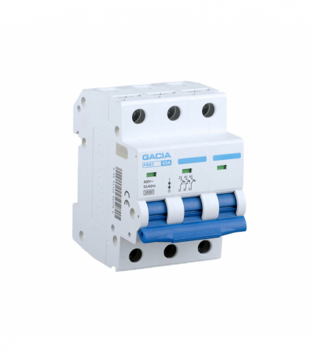 Ogranicznik poboru mocy PB8T 10kA 3P 25A GACIA