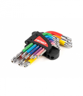 KLUCZE TORX KPL. 9pcs S2 LAMEX LX04300