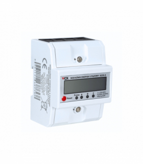 Miernik energii elektrycznej S-238-A 3-fazowy 230V, 100A z funkcją resetu VCX