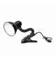 LATSA, lampa biurkowa z klipsem, 40W, E27, stal + tworzywo, czarna Orno DL-3/B