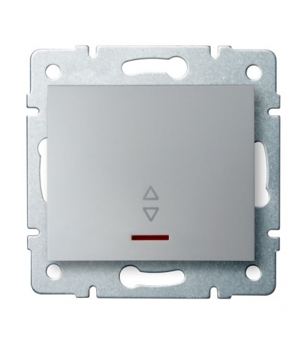 LOGI 02-1140-143 srebrny Łącznik schodowy z LED Kanlux 25200