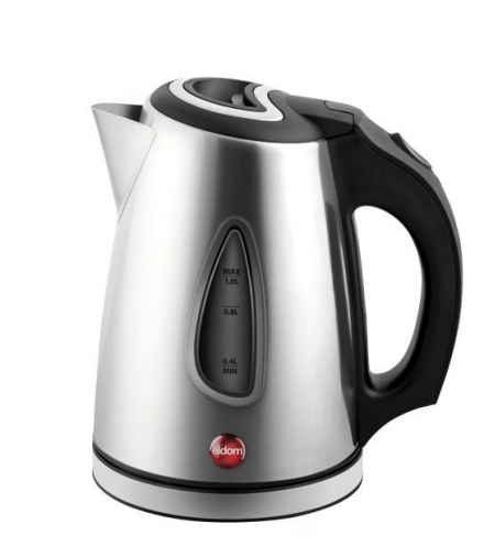 Czajnik bezprzewodowy 1L, 1500W, CS10 inox Eldom HKELDCZCZAJCS10
