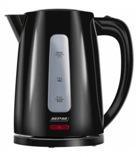 Czajnik bezprzewodowy 1,7l czarny MPM MCZ-112
