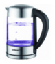 Czajnik szklany, podświetlana woda LED w 5 kolorach, 1.7L, 2200W, PRIME3 SEK81