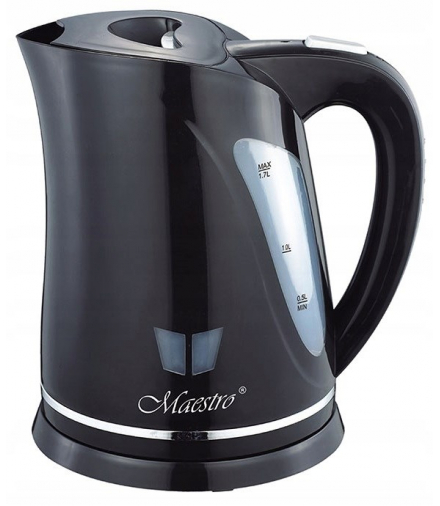Czajnik elektryczny 1.7L, 2000W, czarny Maestro MR-038-BLACK