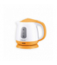 Czajnik elektryczny 1L, 1100W, pomarańczowo biały, orange, Feel-Maestro MR-012-ORANGE