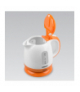 Czajnik elektryczny 1L, 1100W, pomarańczowo biały, orange, Feel-Maestro MR-012-ORANGE
