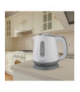 Czajnik elektryczny 1L, 1100W, szaro biały, grey, Feel-Maestro MR-013-GREY