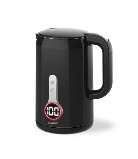 Czajnik elektryczny z regulacją temperatury 1.7L, 2200W, Feel-Maestro MR-025-BLACK