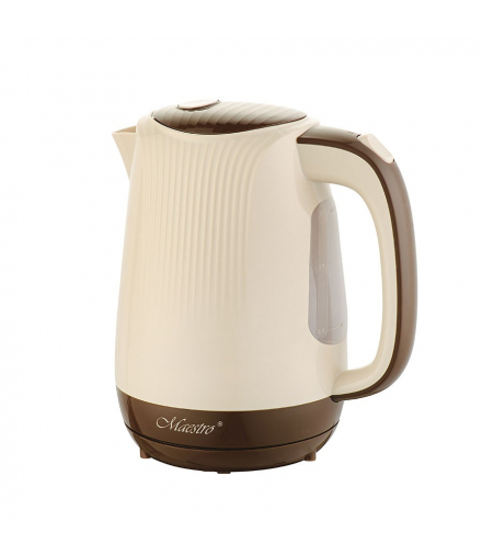 Czajnik elektryczny 1.7L, 2200W, beżowy, Feel-Maestro MR-042-BEIGE