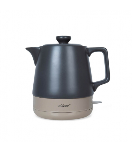 Ceramiczny czajnik elektryczny 1L, 1200W, czarny, Feel-Maestro MR-071-BLACK