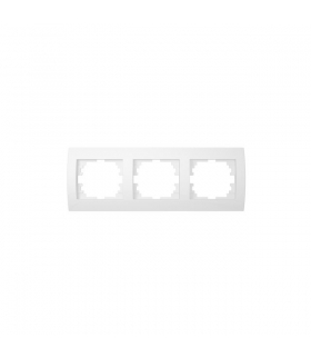 LOGI 02-1480-002 biały Ramka potrójna pozioma Kanlux 25119