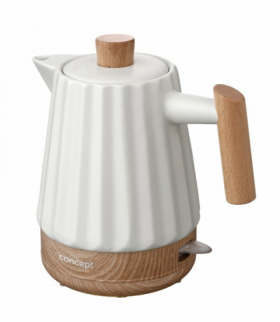 Czajnik ceramiczny 1.5L, 1500W, biały Concept RK0090