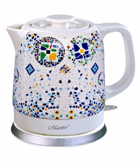 Ceramiczny czajnik elektryczny 1.5L, 1500W, Feel-Maestro MR-068-MOSAIC