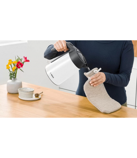 Czajnik 1.7L, 2400W, biały Bosch TWK7L461