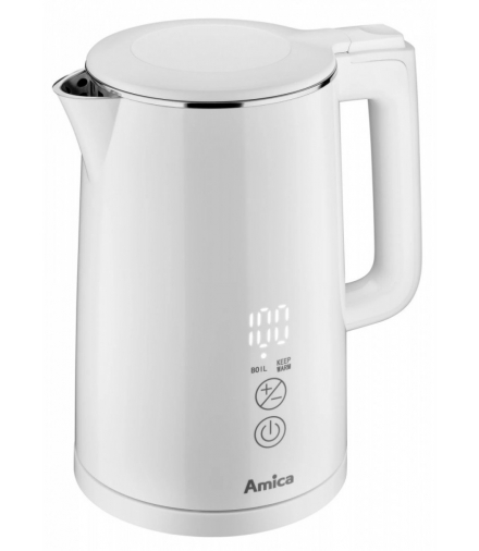 Czajnik Digital 1.5L, 2200W, wyświetlacz LED, dotykowy, KF 6011 Amica 1194141