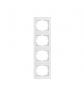 LOGI 02-1540-002 biały Ramka poczwórna pionowa Kanlux 25124