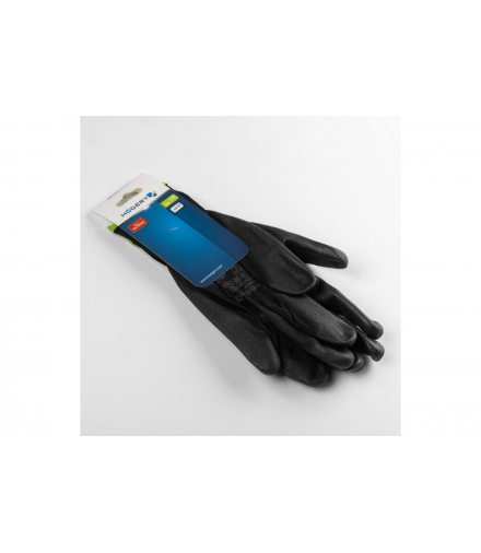 JAGST rękawice powlekane poliuretanem czarne (12 par/op.) 8 Hogert HT5K757-8