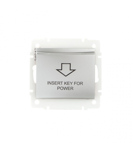 DOMO 01-1190-143 srebrny Łącznik hotelowy z opóźnieniem wyłączenia Kanlux 24847