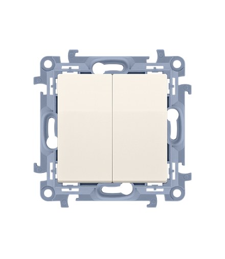 Łącznik świecznikowy, 10AX, kremowy Simon 10 CW5C.01/41