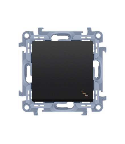 Łącznik schodowy, 10AX, czarny Simon 10 CW6C.01/49