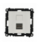Gniazdo HDMI pojedyncze, moduł, biały mat, Standard HDMI: HDMI 2.1 Simon 55 TGHDMI121.01/111