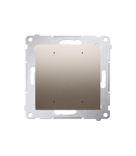 Sterownik przyciskowy oświetleniowy [Wi-Fi] - SWITCH, 16 A, 230V, (moduł), złoty matowy metalizowany Simon 54 GO DEW1WA.01/44