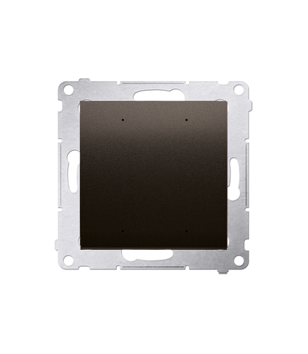 Sterownik przyciskowy oświetleniowy [Wi-Fi] - SWITCH, 16 A, 230V, (moduł), brązowy matowy metalizowany Simon 54 GO DEW1WA.01/46