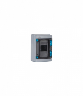 Rozdzielnica serii KDB-IP65-S04T natynkowa 4 modułowa szary Kanlux 38450
