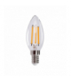 Źródło światła świeczka LED XLED EX C35 E14 3,8W WW ciepła 2700K 806lm transparentny Kanlux 37340
