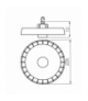 Oprawa LED High Bay HB PROSTRONG 150W S szary, neutralna 4000K strumień 25500/19125/12750 Kanlux 27167