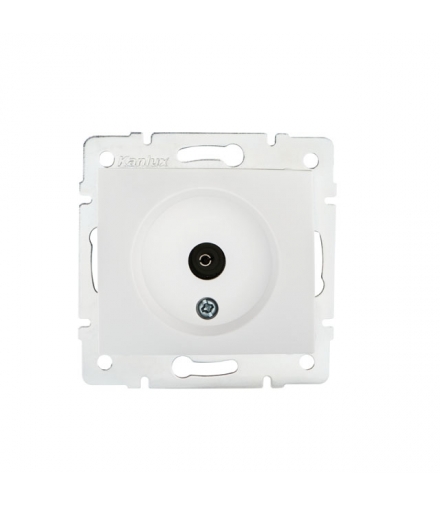 DOMO 01-1300-002 biały Gniazdo antenowe typu F końcowe Kanlux 24743