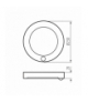 Oprawa typu downlight z czujnikiem ruchu ERGA PIR 17W CCT W 1800lm biały Kanlux 24606