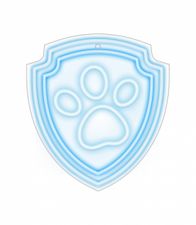 Wiszący neon LED na plexi Psi Patrol - Łapa OW-130246 Psi Patrol GSM189320