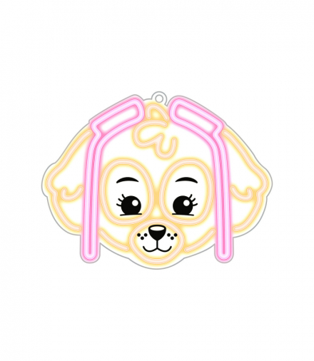 Wiszący neon LED na plexi Psi Patrol - Skye OW-130546 Psi Patrol GSM189322