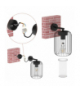 Lampa naścienna Garden SALVIA 28,5cm, na żarówkę E27 max 15W, IP44 EMOS ZGD010P